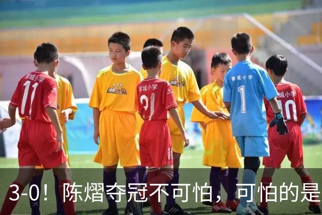 3-0！陈熠夺冠不可怕，可怕的是赛后张本美和这番话，彻底破防了